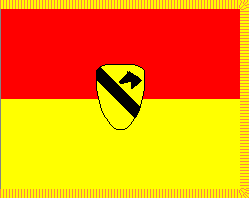 [1st Cavalry Organizational Color]